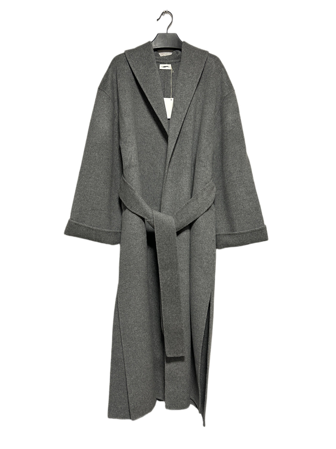 BMB Trullem Wool Coat - Grey Melange