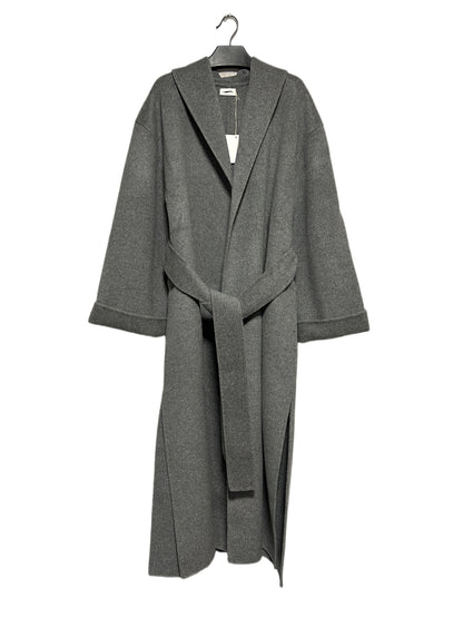 BMB Trullem Wool Coat - Grey Melange