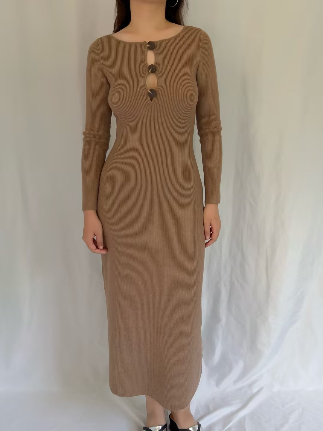 Scarlett Dress - Camel
