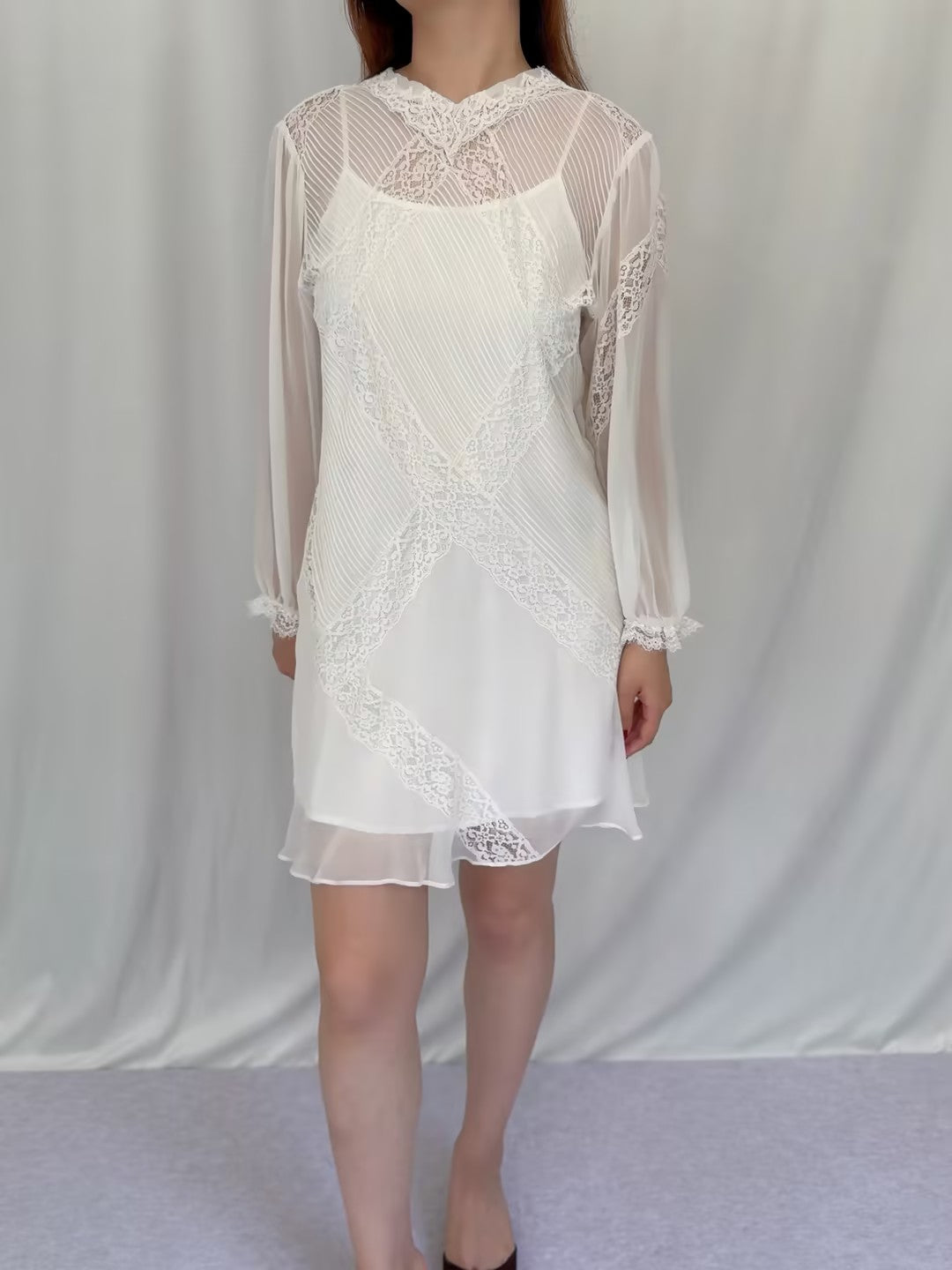 Louisette Dress - Ivory in S