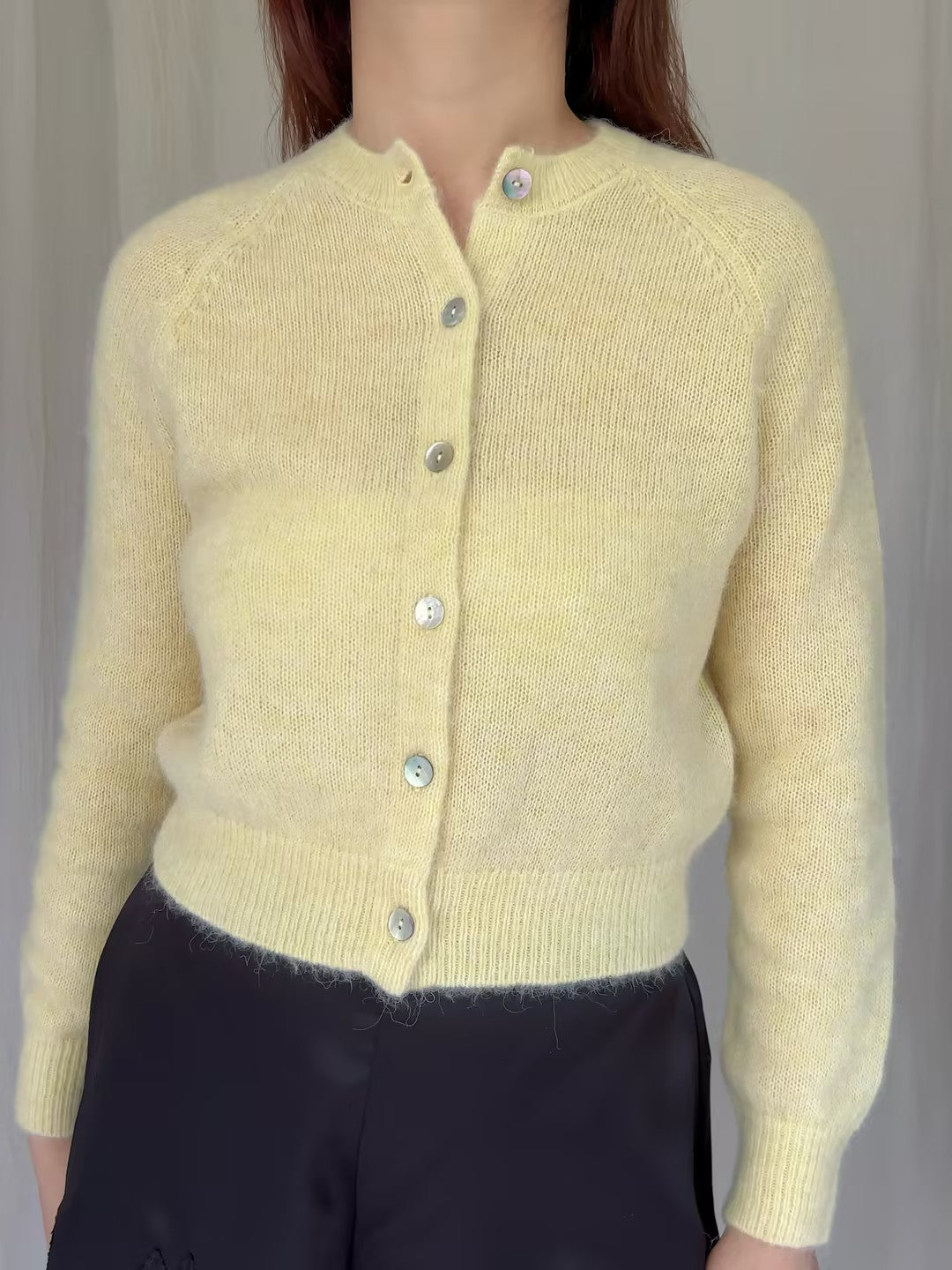 Petra Cardigan - Dandelion Yellow