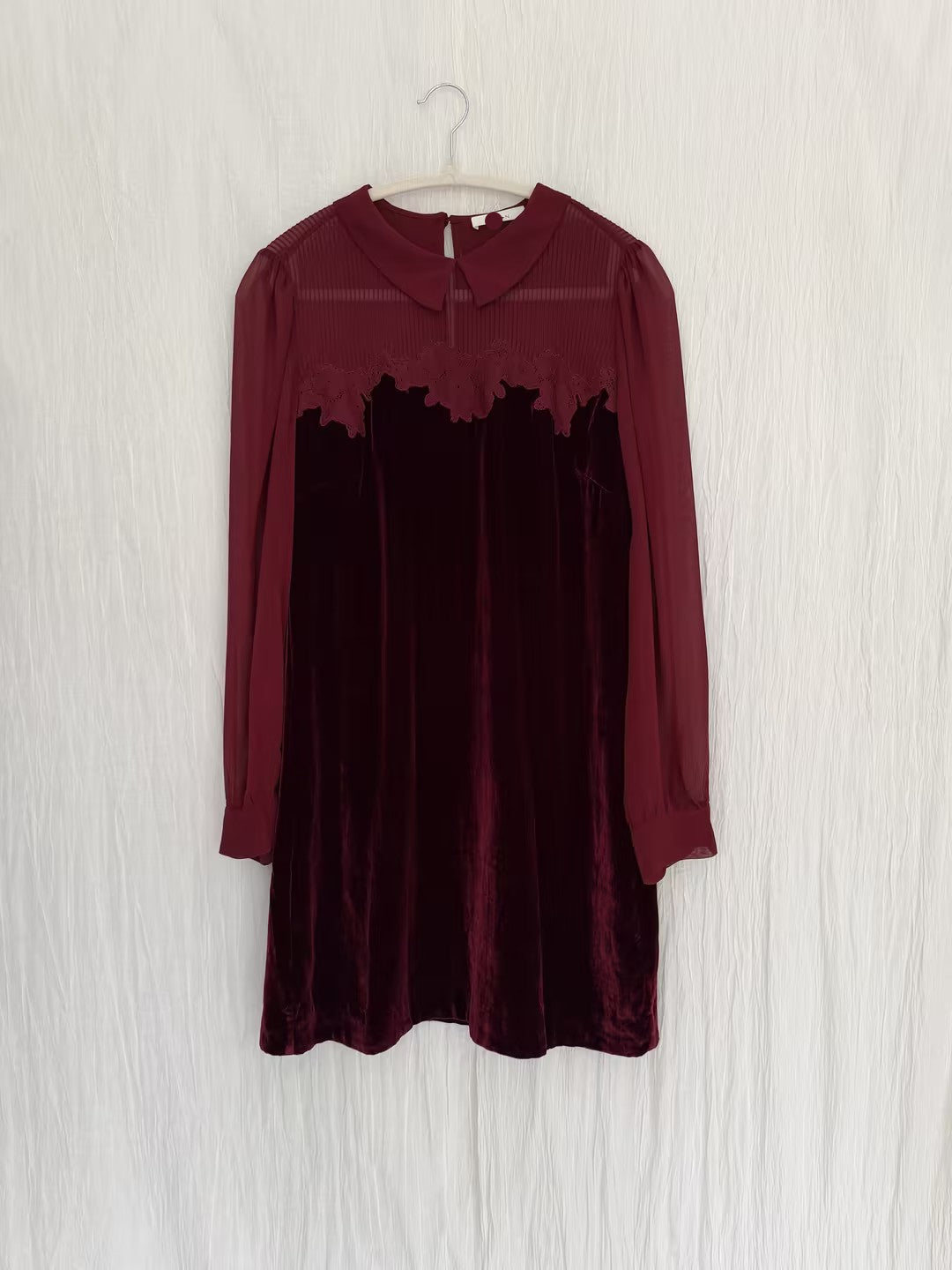Little Madelynne Dress - Vino Rosso in 12