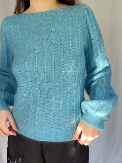 Aretha Jumper - Blue Lagoon in S