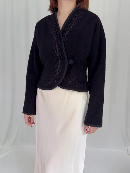 Cardigan en laine mérinos SEZ Betty