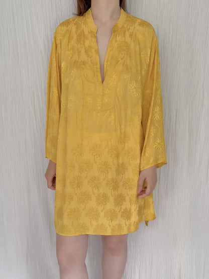 Leona Dress - Gilded Marguerite Jolie in XL