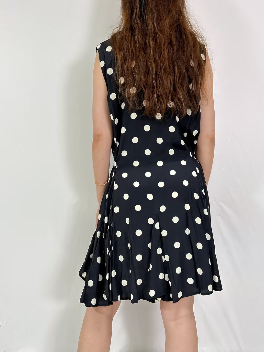 Aubrey Polka-dot  Dress in Size XXL