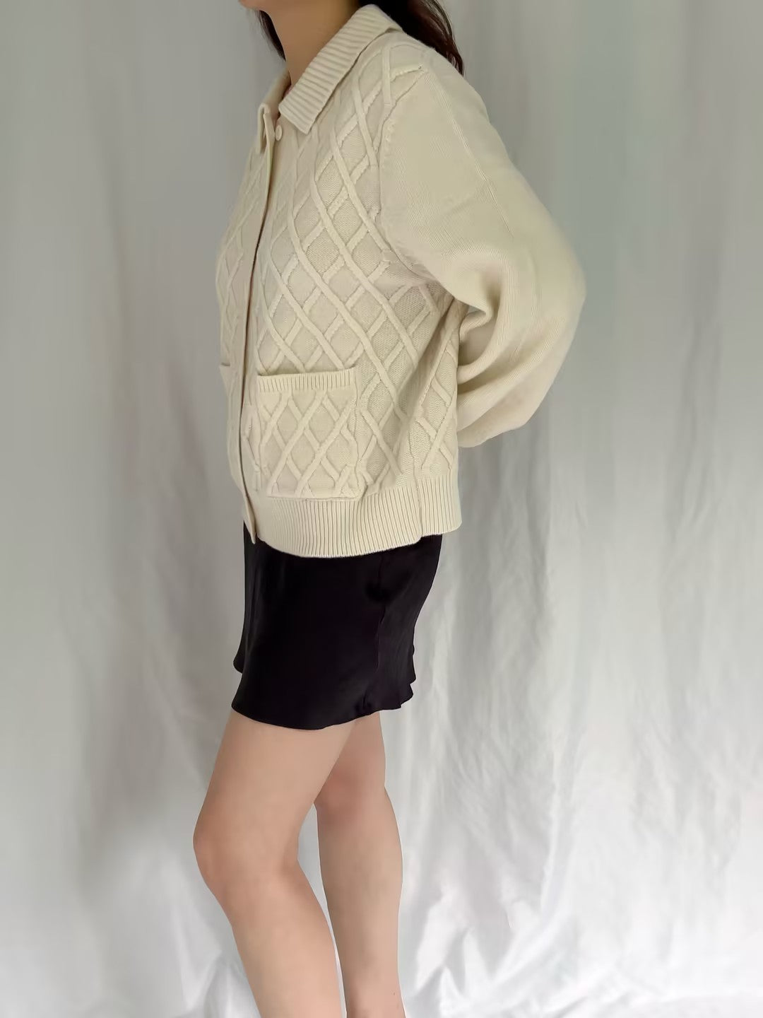 CL Tomayo Cardigan - Ivory