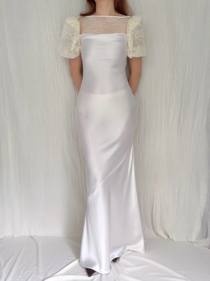 Percival Maxi Dress - Ivory in UK6