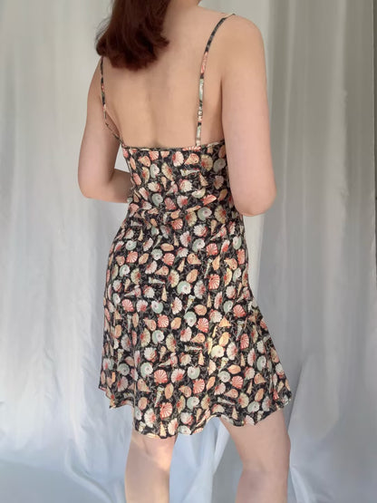 Sasha Silk Dress - Tresors de la Mer in S