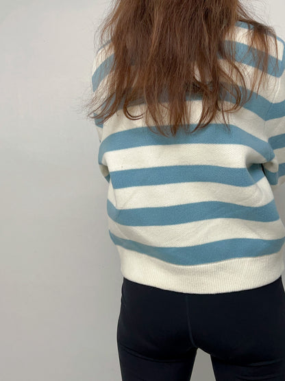 Bunny Strip Sweater Jumper [size M sample sale]