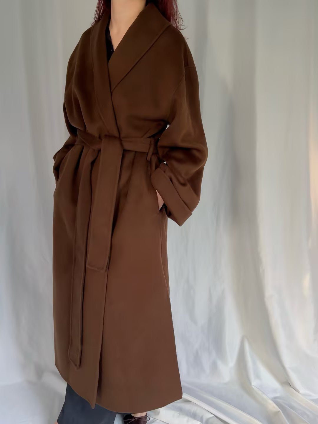 BMB Trullem Wool Coat - Carafe