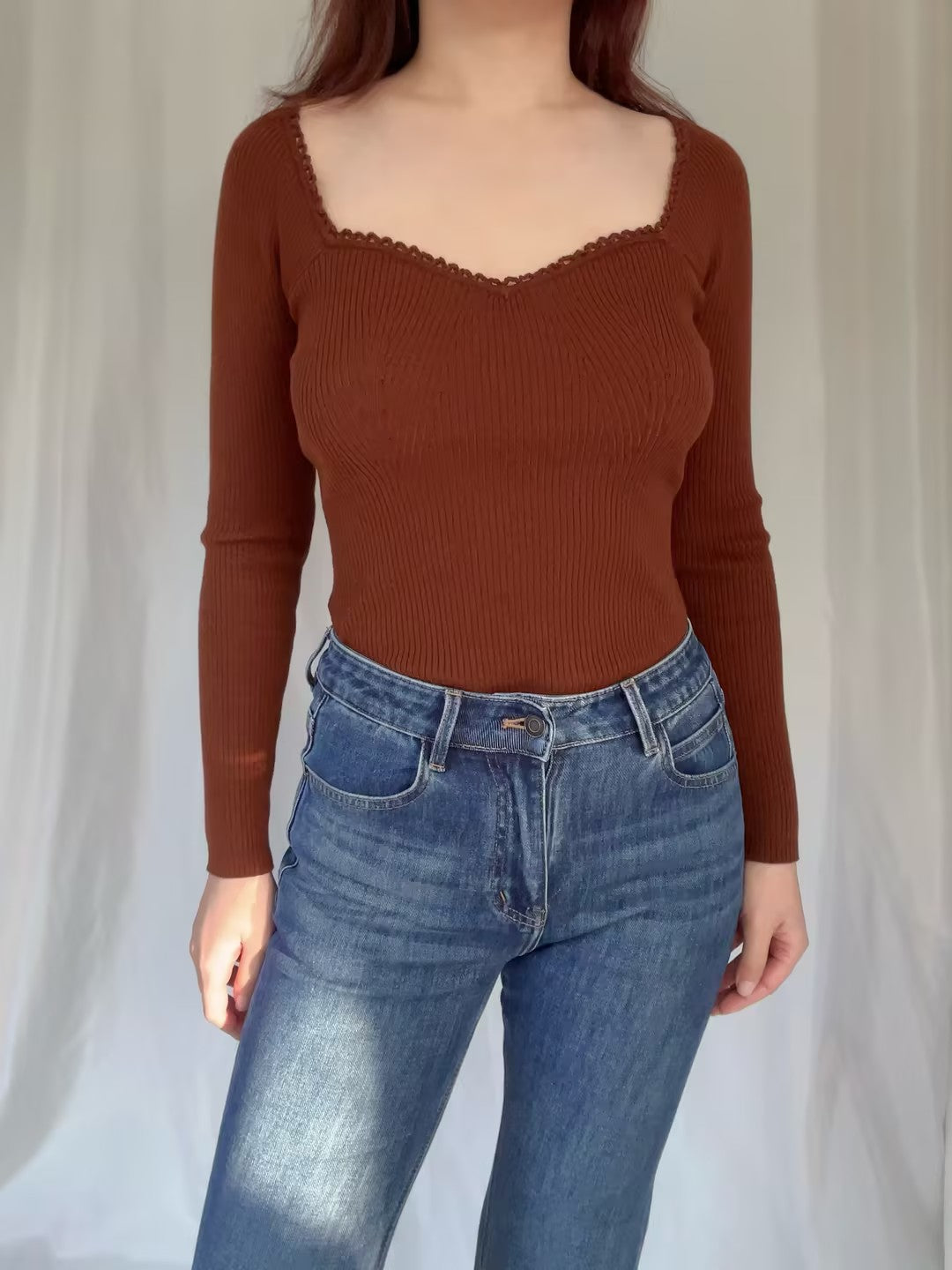 Maha Jumper - Chestnut Brown
