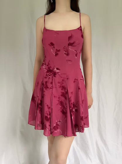 Annelise Dress - Hothouse Rose