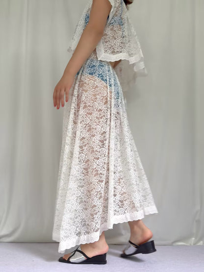 Zinnia Skirt - Salt