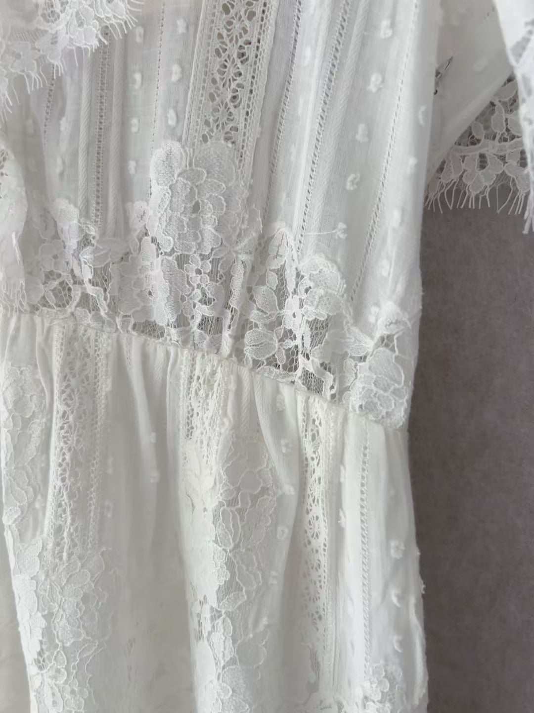 Gabriella Dress - Salt