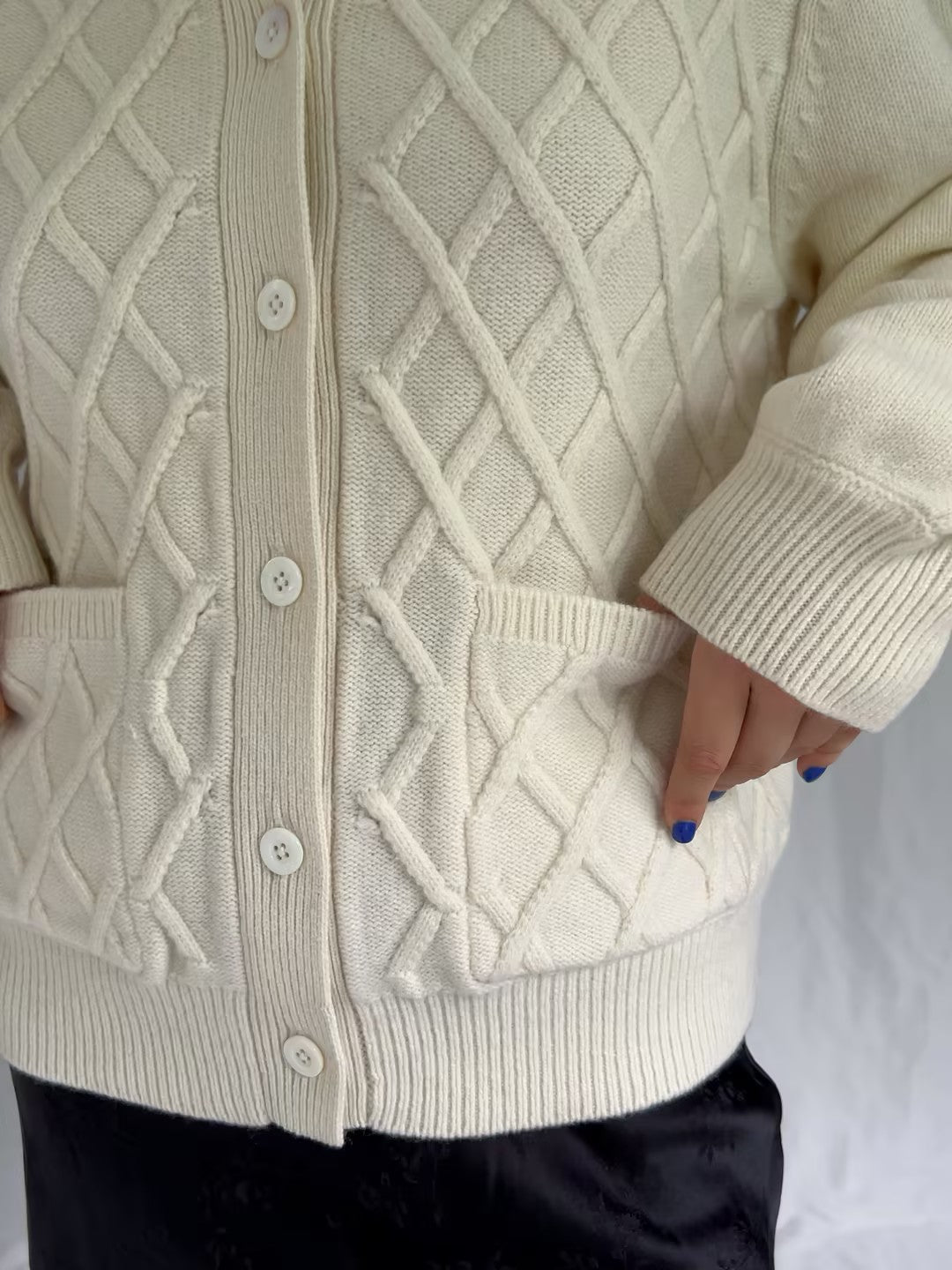 CL Tomayo Cardigan - Ivory