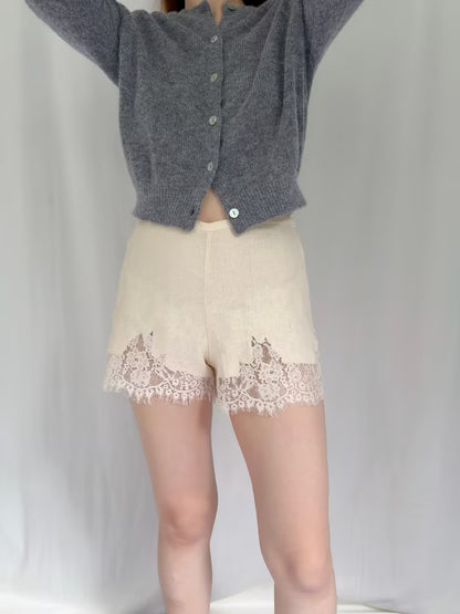 Fern Linen Short - Sugar