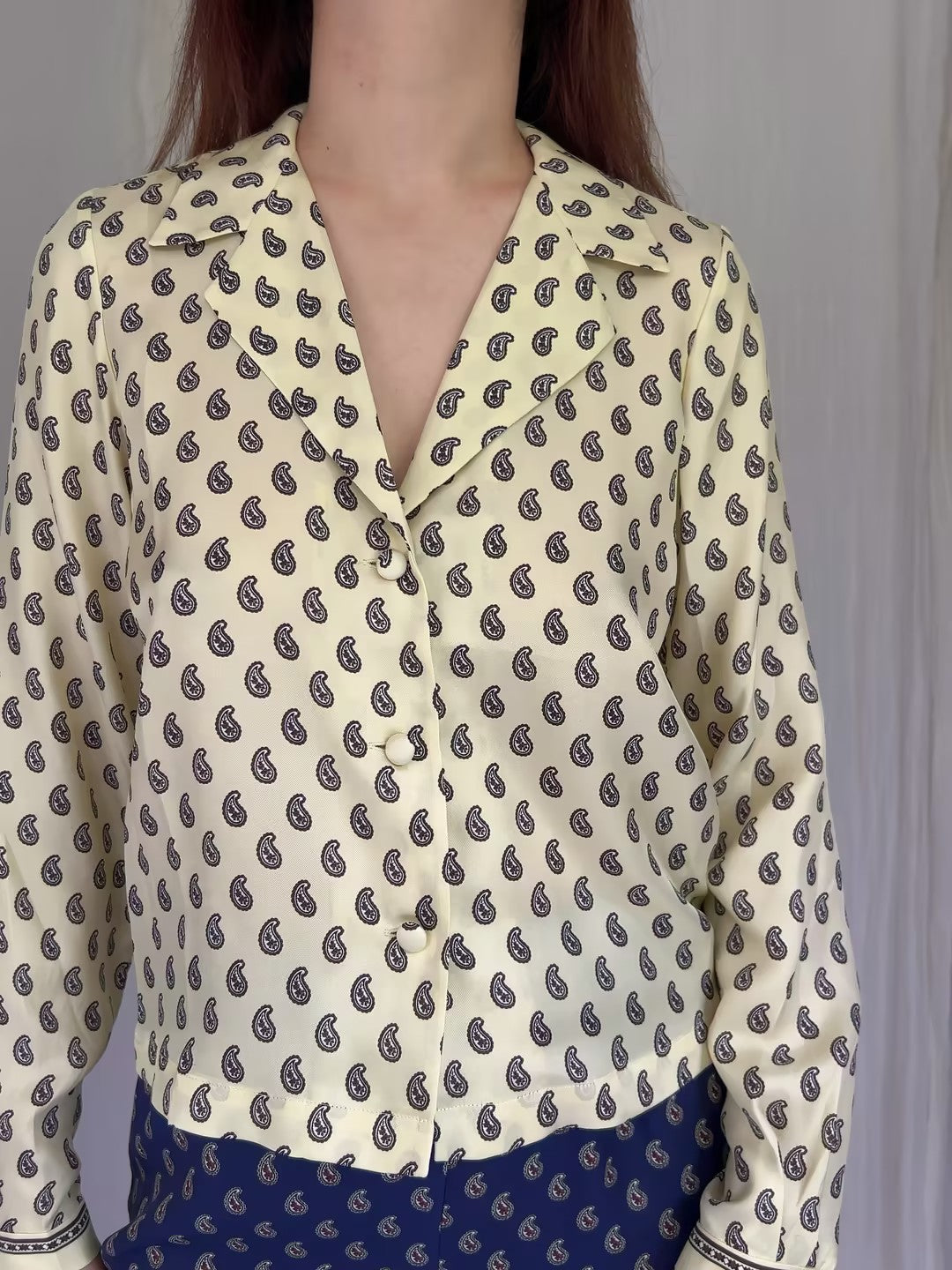 Elene Top - Sunlight Taormina Paisley