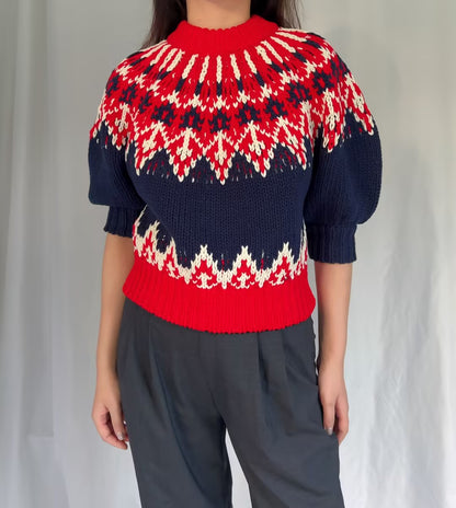 Marty Sweater - Berry Blue