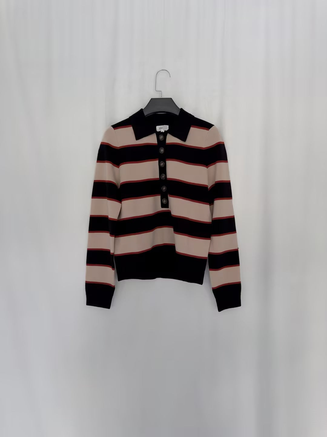 Selene Jumper - Cream / Navy