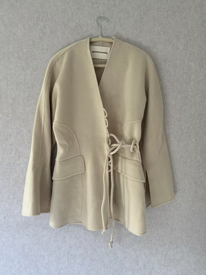 BMB Lalou Wool Blazer - Cream