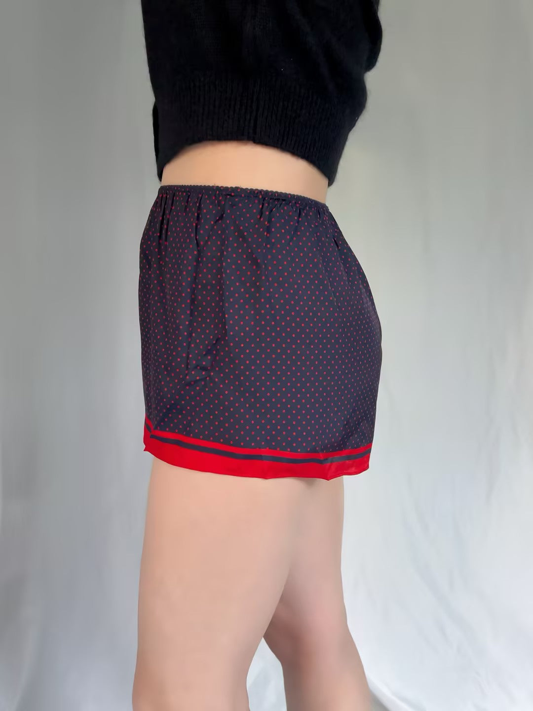 Loren Short - Navy Colette Dot