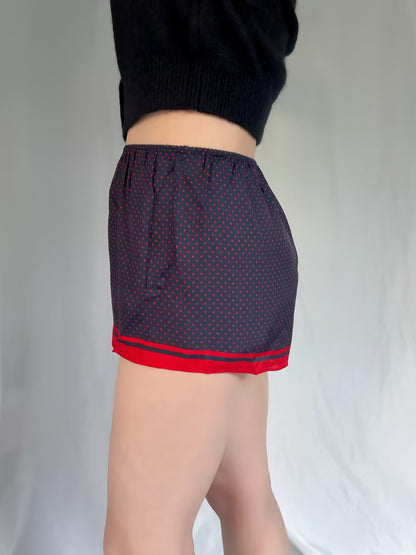 Loren Short - Navy Colette Dot