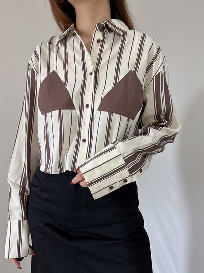 Cannoli Crop Shirt