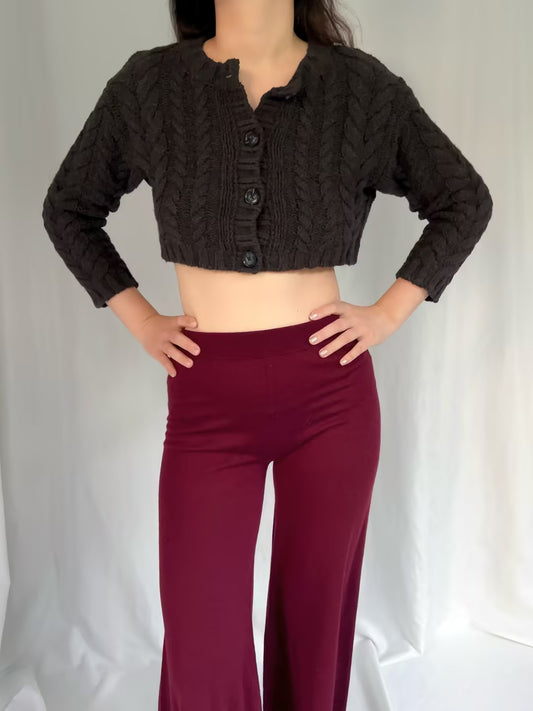 CL Berta Charcoal Cardigan in S