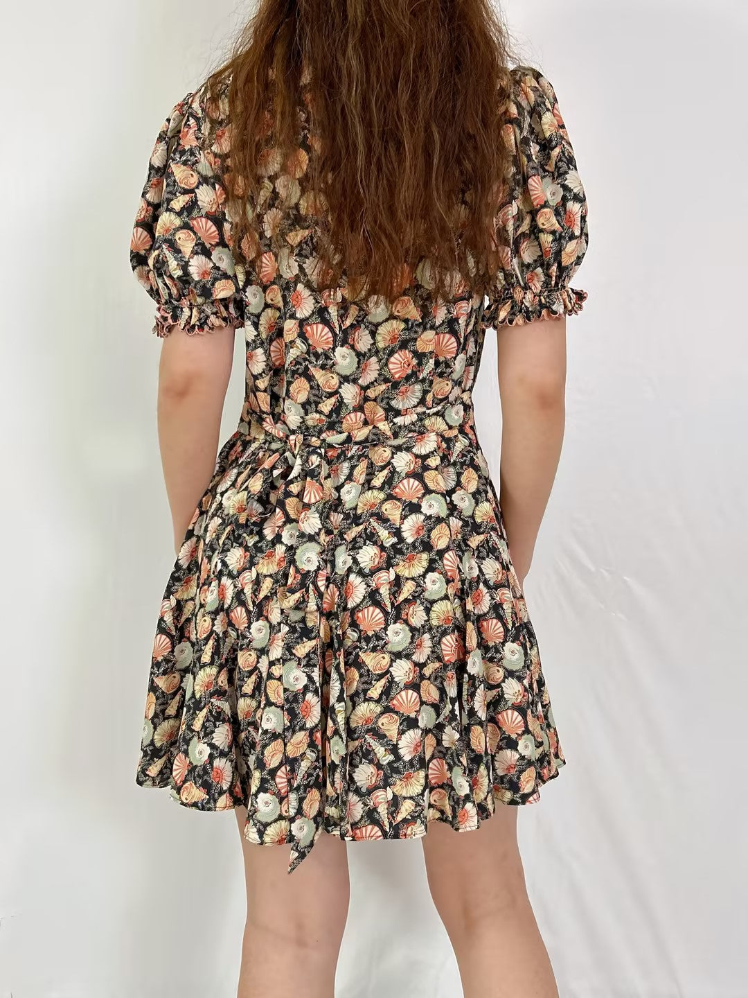 Serra Silk Short Dress