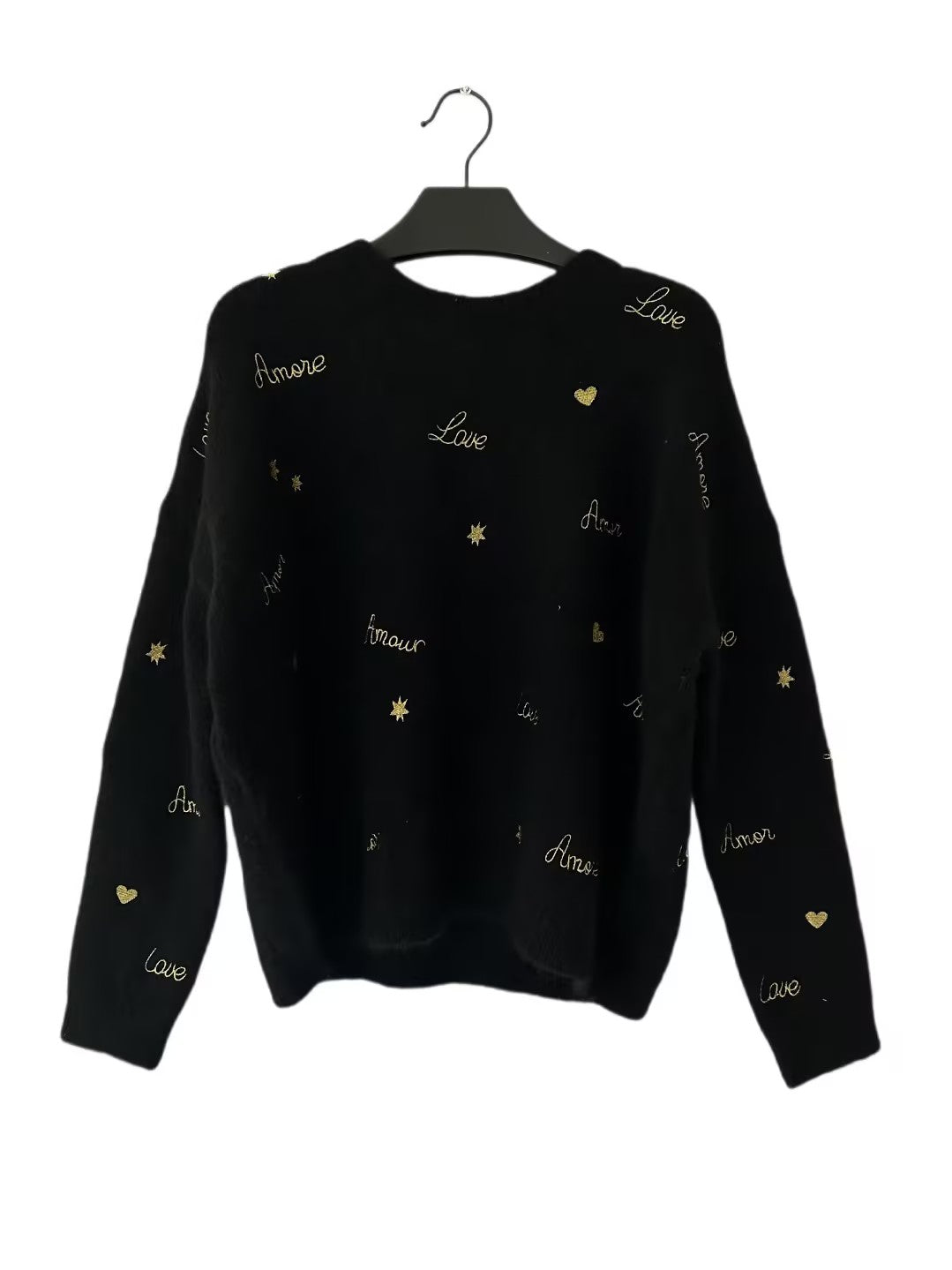 Hope Mohair Jumper - Black