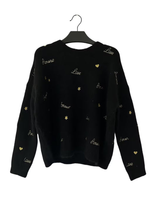 Hope Mohair Jumper - Black