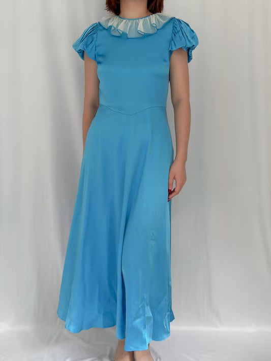 Paulina Dress - Blue Topaz
