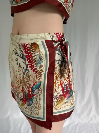 Lina Skirt - Coquillages des Biarritz