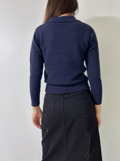 IM Nola Sweater in Midnight Navy