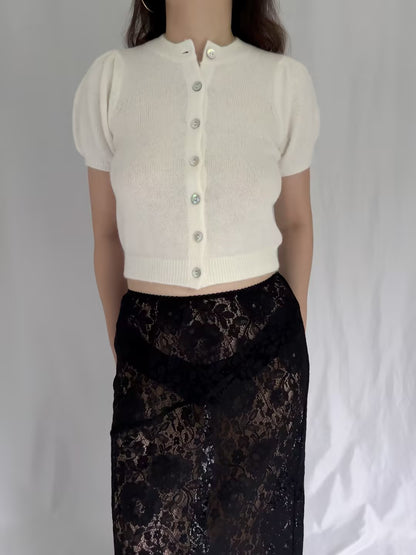 Anisa Cardigan - Ivory