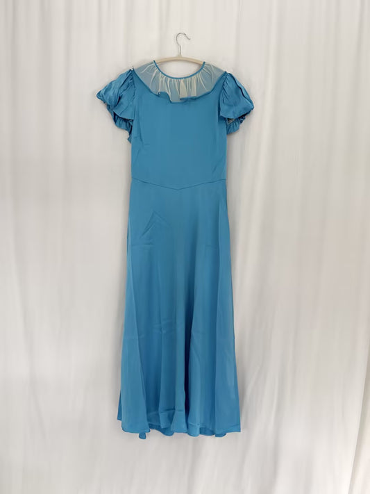 Paulina Dress - Blue Topaz