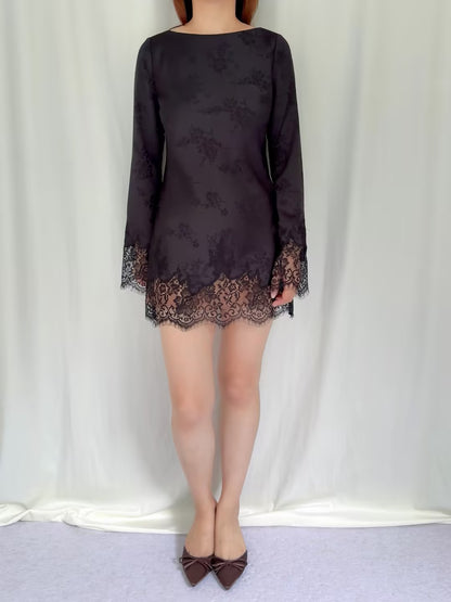 Robe en soie Jonelle - Romance