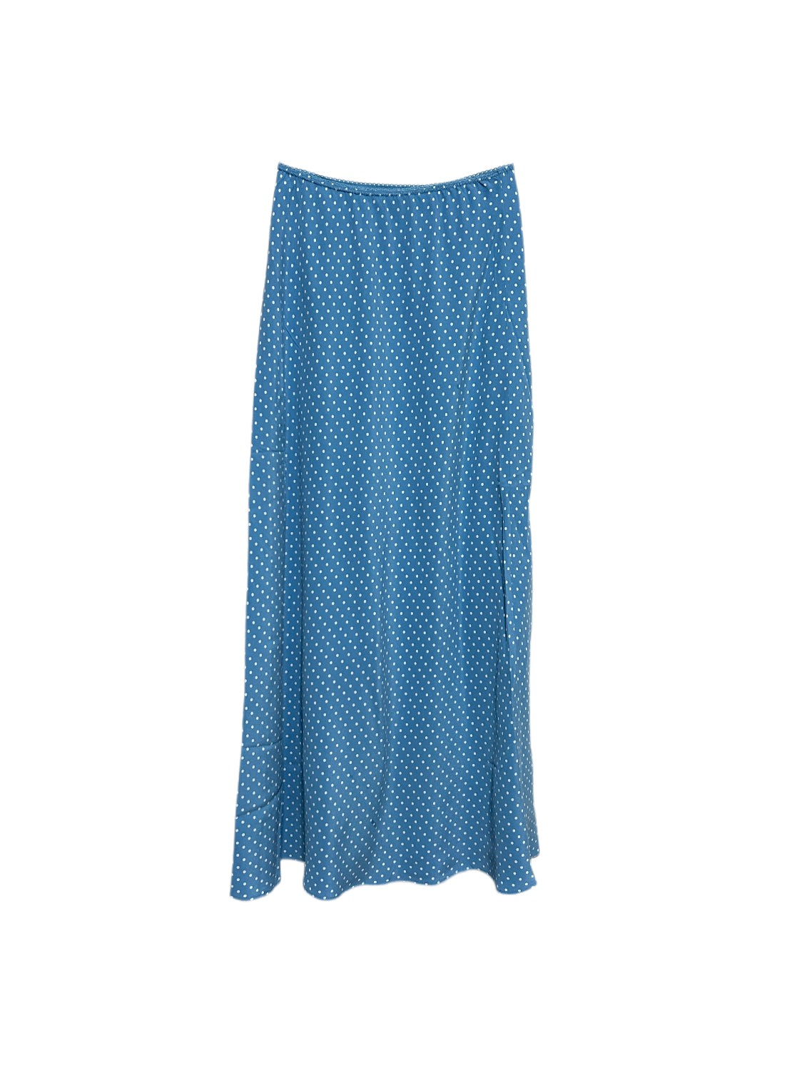Elowen Silk Skirt - Marina Dot in XXS/S/XXL